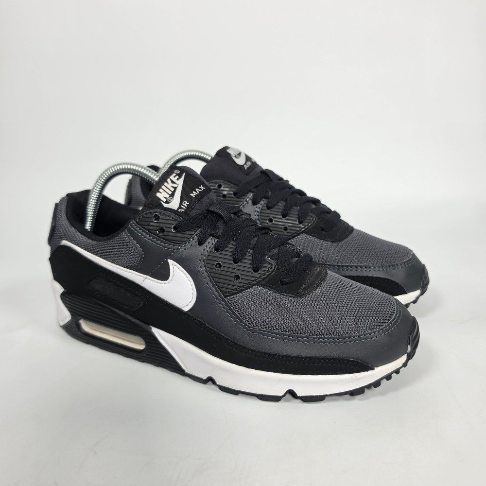 Nike Air Max 90 Sneakers Men's 8.5 Iron Grey Black White CN8490-002